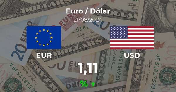 Euro / Dólar en Paraguay hoy: precio del 21 de agosto - Cotizaciones - ABC Color