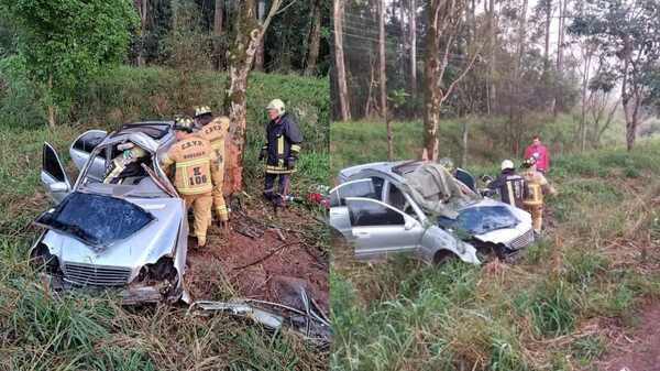 Camionero huye tras protagonizar grave accidente sobre Ruta PY06