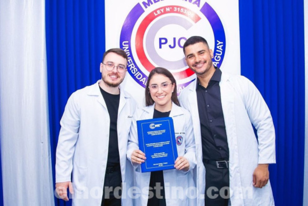 Trabajo Final de Grado de estudiantes de la Carrera de Medicina en Universidad Central del Paraguay sede Pedro Juan Caballero - El Nordestino