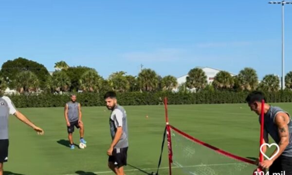 (VIDEO)Peloteros paraguayos del Inter de Miami le bajaron piki con estrellas internacionales