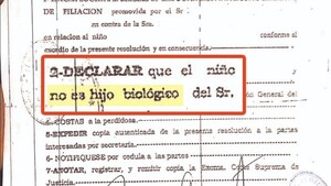Salió negativo el ADN, pero sigue en lío por la prestación