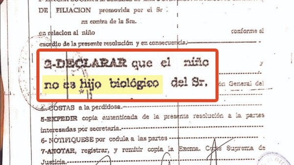 Salió negativo el ADN, pero sigue en lío por la prestación