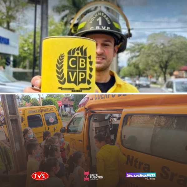 BOMBEROS VOLUNTARIOS DE ENCARNACIÓN LANZAN CAMPAÑA "BOMBERO POR UN DÍA" Y PREPARAN COLECTA ANUAL PARA 2024 - TVS