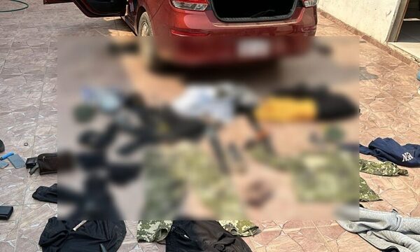 Polis incautan gran logística de asaltantes en Limpio