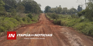 SE REALIZAN IMPORTANTES TRABAJOS VIALES EN TRINIDAD - Itapúa Noticias
