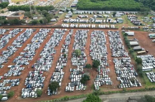 En 20 años, la Receita Federal de Foz de Yguazú incautó 47 mil vehículos - La Clave