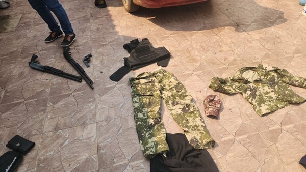 Balacera en Limpio: Incautan armas, uniformes y vehículos tras detención de asaltantes