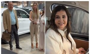 Doña de pelotero regaló autazo a su mami por su cumple
