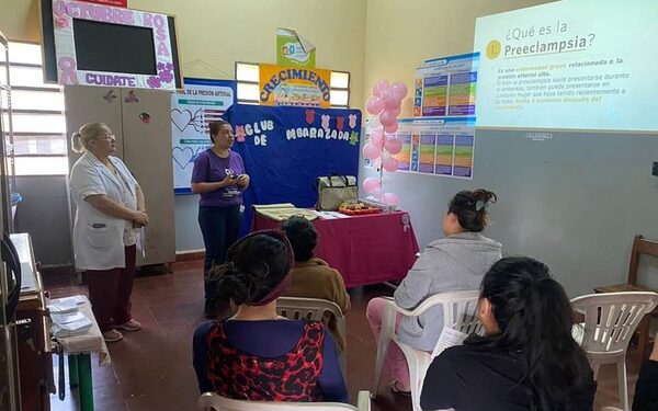Club de embarazadas en la USF 23 de Octubre de promueve salud y bienestar