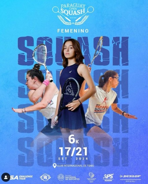 Paraguay volverá a ser sede del Open femenino de Squash - .::Agencia IP::.