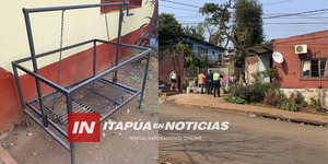 SE SUSPENDE EL ASADO: DETIENEN A HOMBRE CON PARRILLA HURTADA - Itapúa Noticias