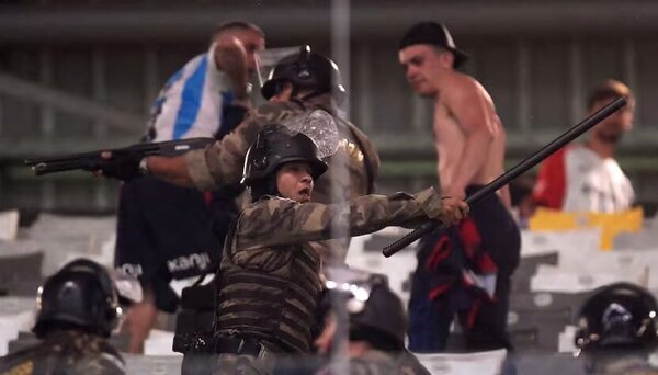 Versus / San Lorenzo reclamará a Conmebol por "violencia sistemática" a argentinos en Brasil