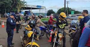 Diario HOY | Más de 200 motos y algunos vehículos con chapa paraguaya irán a remate en Foz