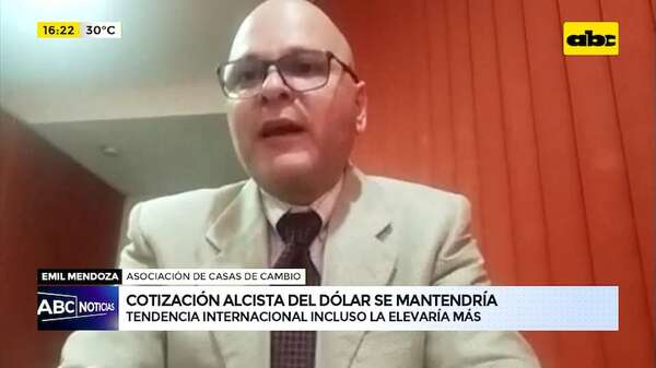 Video: cotización alcista del dólar se mantendría - ABC Noticias - ABC Color