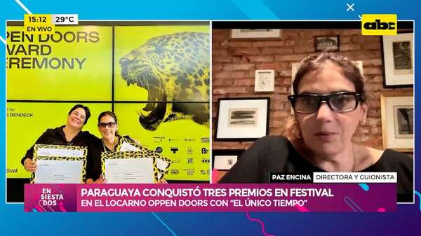 Video: cineasta paraguaya conquista tres premios en el Locarno Open Doors con “El único tiempo” - Ensiestados - ABC Color