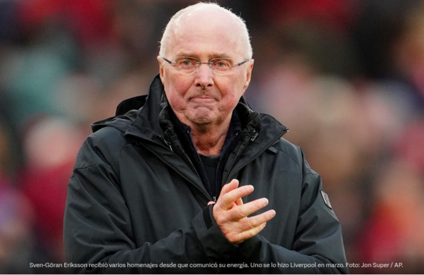 Sven-Göran Eriksson, histórico DT sueco y su lucha contra el terrible cáncer: “Con suerte, al final la gente dirá era un buen hombre”