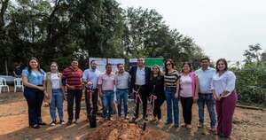 La Nación / Iniciaron trabajos de +Verde +Agua que beneficiarán a 33 mil habitantes de Central