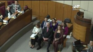 Sesión reservada en la Cámara de Senadores - SNT