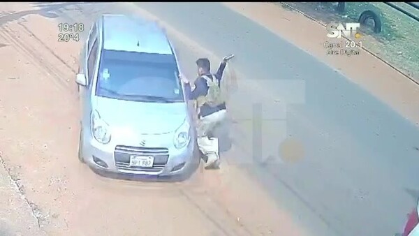Balacera en procedimiento policial - SNT