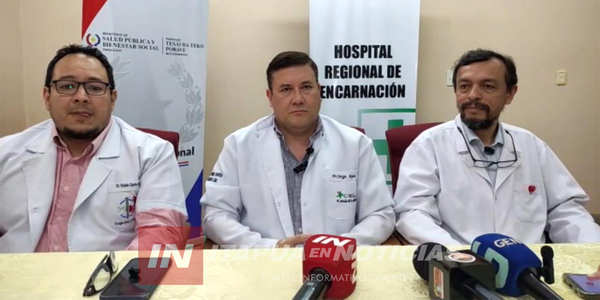 SALVARON LA VIDA DE UN PACIENTE MEDIANTE EL CÓDIGO ICTUS EN EL HOSPITAL REGIONAL - Itapúa Noticias