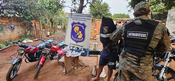 Desarticulan foco de venta de drogas en Capiatá - Policiales - ABC Color