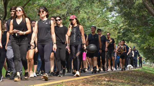 Marcharon para exigir mayor seguridad en espacios de recreación