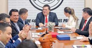 La Nación / César Sosa, electo presidente del Consejo de Gobernadores