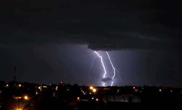 Meteorología: jueves trae lluvias, tormentas y descenso de temperatura a Paraguay - Clima - ABC Color