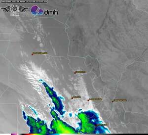 Emiten Boletín de Alerta de lluvias con tormentas eléctricas que afecta a varios departamentos - ADN Digital