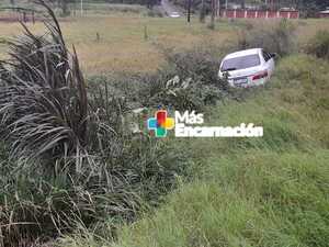 Accidente en la costanera de Mboi Ka´e deja a una persona herida