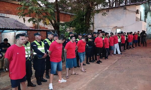 Dan a conocer identidad de reclusos trasladados a Minga Guazú