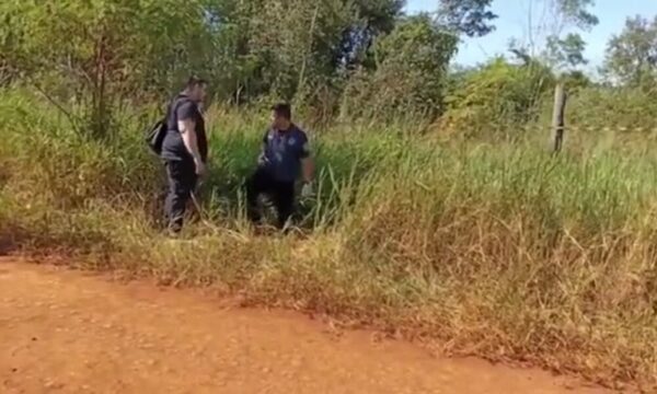 Hallan cuerpo de un hombre en plena calle de Mariano Roque Alonso
