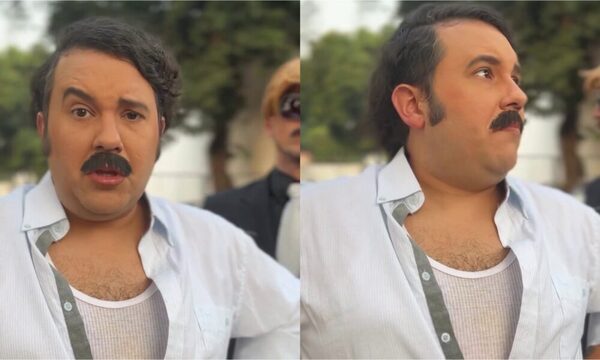 [VIDEO] ¡Mañami! José Ayala apareció como Pablo Escobar