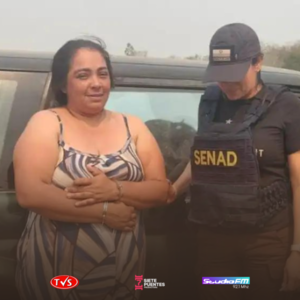 SELVA HŨ, SUPUESTA MATRONA DE NARCOS, ES DETENIDA POR LA SENAD EN CANINDEYÚ - TVS