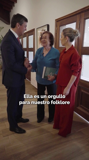 Mandatario y primera dama celebran obra y legado de Gilda Ruiz de Segovia - .::Agencia IP::.