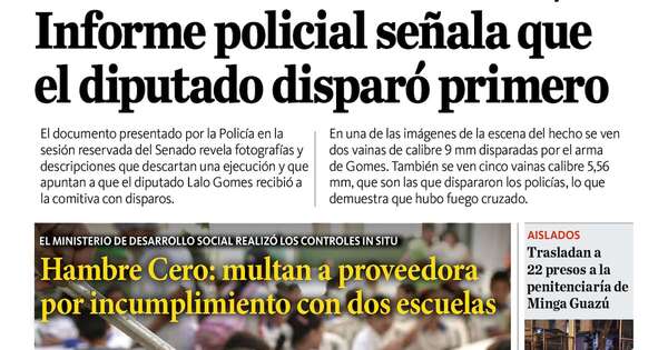 La Nación / LN PM: edición del 22 de agosto