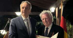 La Nación / Alemania condecoró a Szarán por contribuir a las relaciones culturales bilaterales