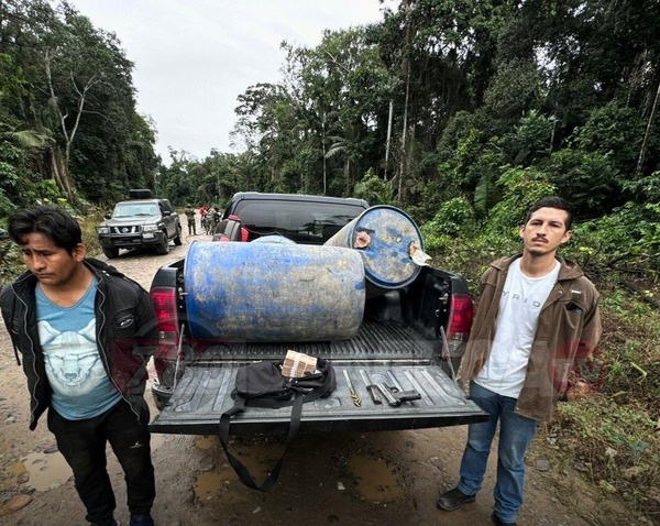 Paraguayo fue detenido en Bolivia con armas y precursores de cocaína - ADN Digital