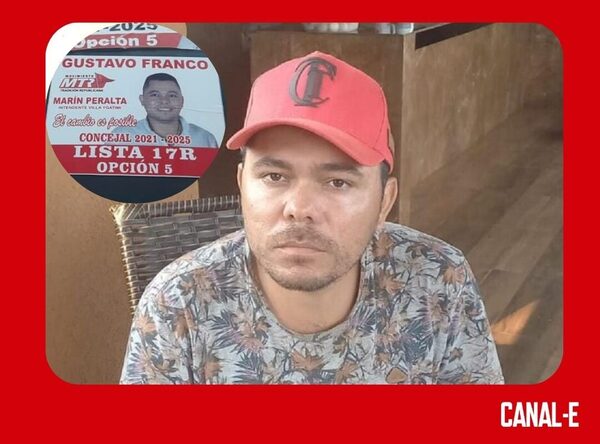 CONCEJAL COLORADO DETENIDO EN CANINDEYÚ