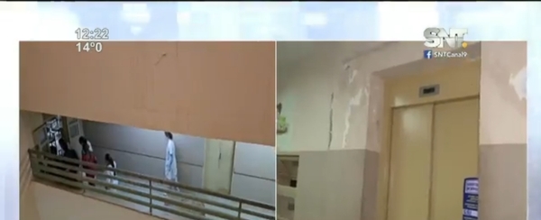 Evacuaron áreas de Clínicas tras ''explosión'' de pisos - SNT