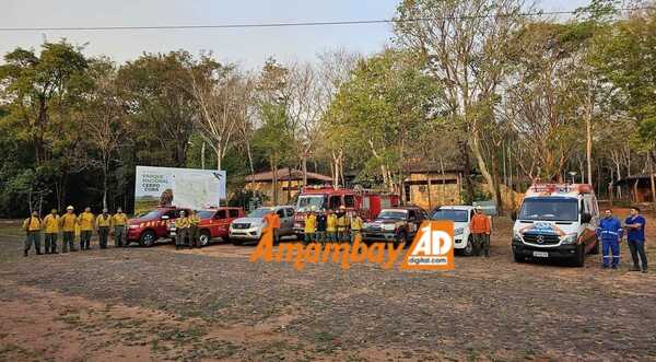 Equipo de urgencias y emergencias de la UCP desempeña importante labor en el parque nacional Cerro Corá