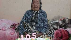 Aregüeña guapa festejó sus 105 años rodeada de sus seres queridos