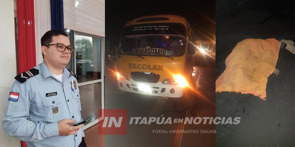 CONTINÚA INVESTIGACIÓN TRAS MUERTE DE PEATÓN EN TRINIDAD - Itapúa Noticias