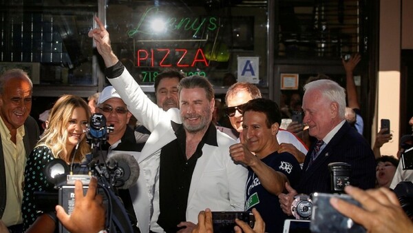 John Travolta fue de vacaciones con sus hijos a Bariloche