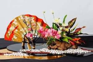 Ikebana, el arte japonés del arreglo floral protagoniza nueva exposición en el CPJ - Cultura - ABC Color