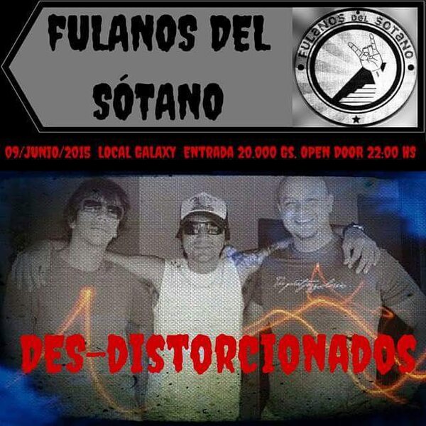 Fulanos del sótano tocarán en vivo este jueves.