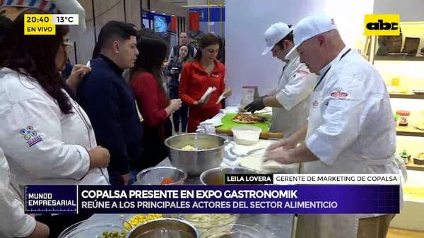 Video: Copalsa presente en la Expo Gastronomik - Mundo empresarial - ABC Color