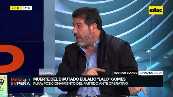 Muerte de Lalo Gomes: posicionamiento del PLRA sobre lo lo acontecido en el allanamiento - Mesa de Periodistas - ABC Color
