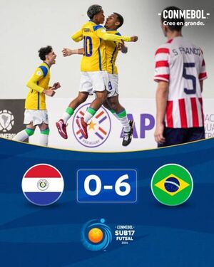 Brasil, Bolivia, Argentina y Venezuela son semifinalistas de futsal FIFA sub 17