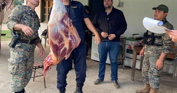 Diario HOY | Dos imputados por abigeato tras incautación de más de 200 kilos de carne